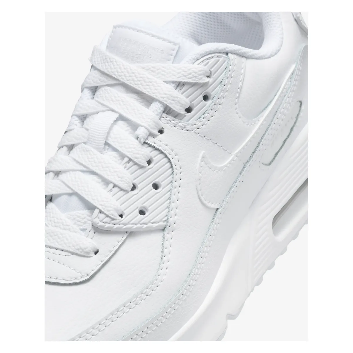 Nike Air Max 90 GS "Metallic Silver White"