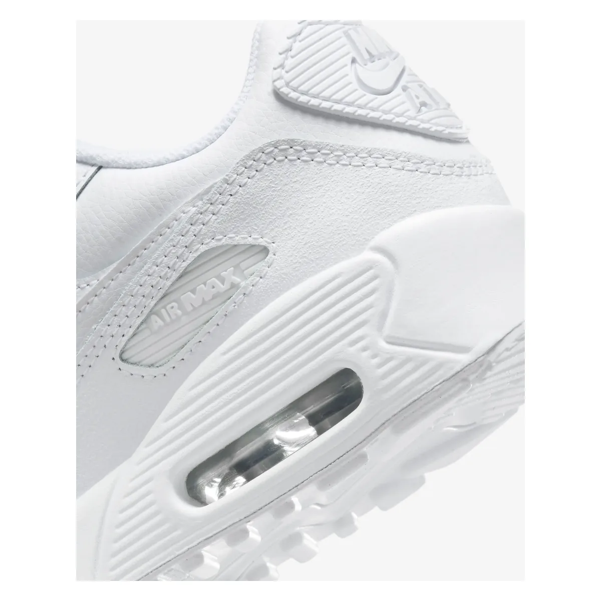Nike Air Max 90 GS "Metallic Silver White"