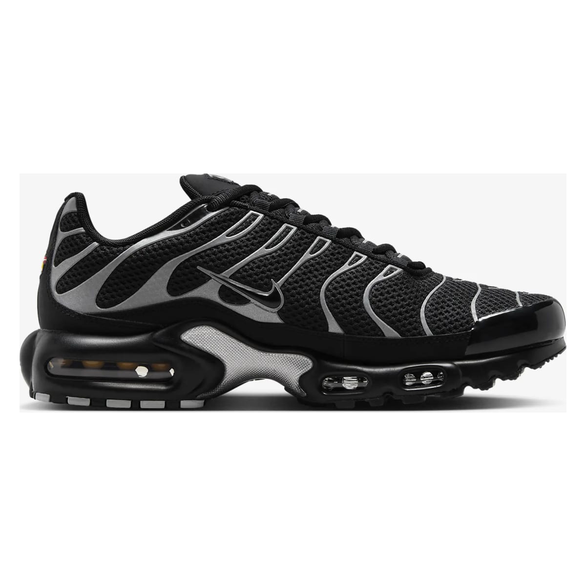 Nike Air Max Plus Premium "Black Metallic Silver"