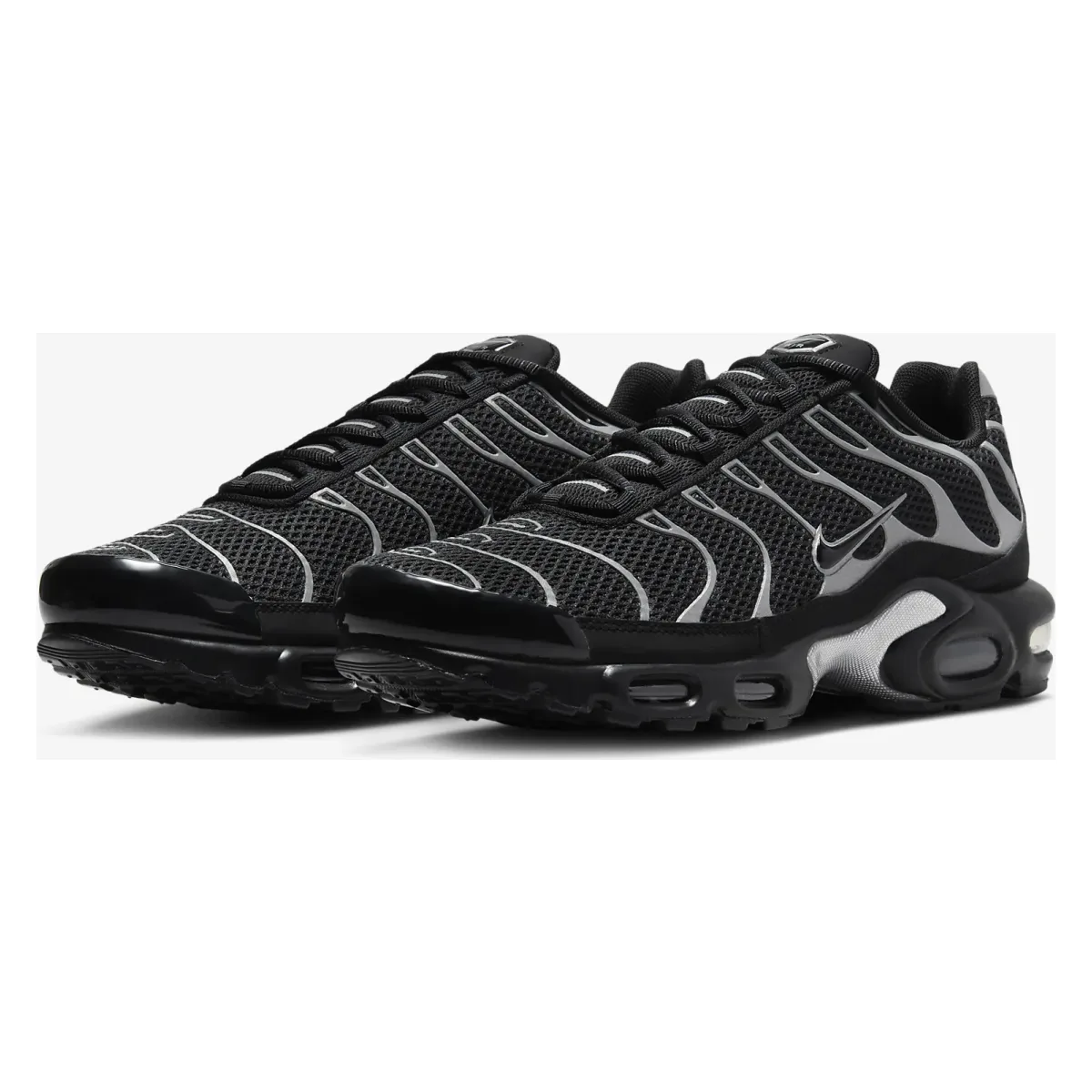 Nike Air Max Plus Premium "Black Metallic Silver"