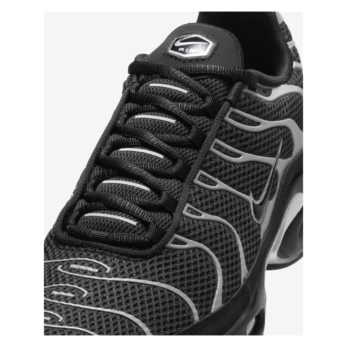 Nike Air Max Plus Premium "Black Metallic Silver"