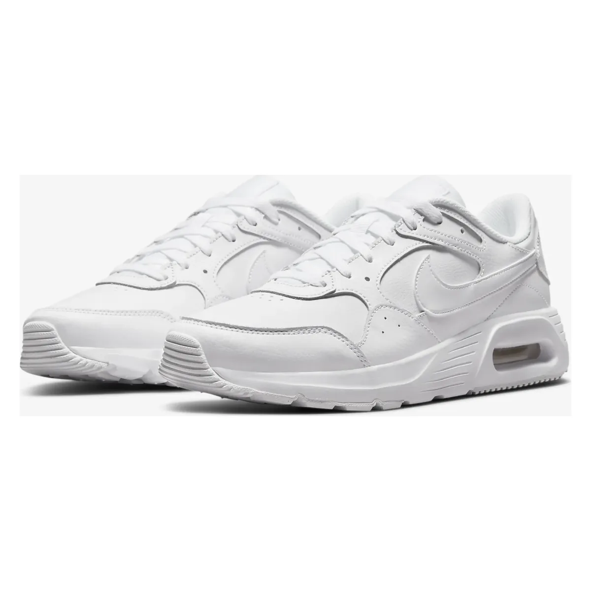 Nike Air Max SC Leather "Triple White"