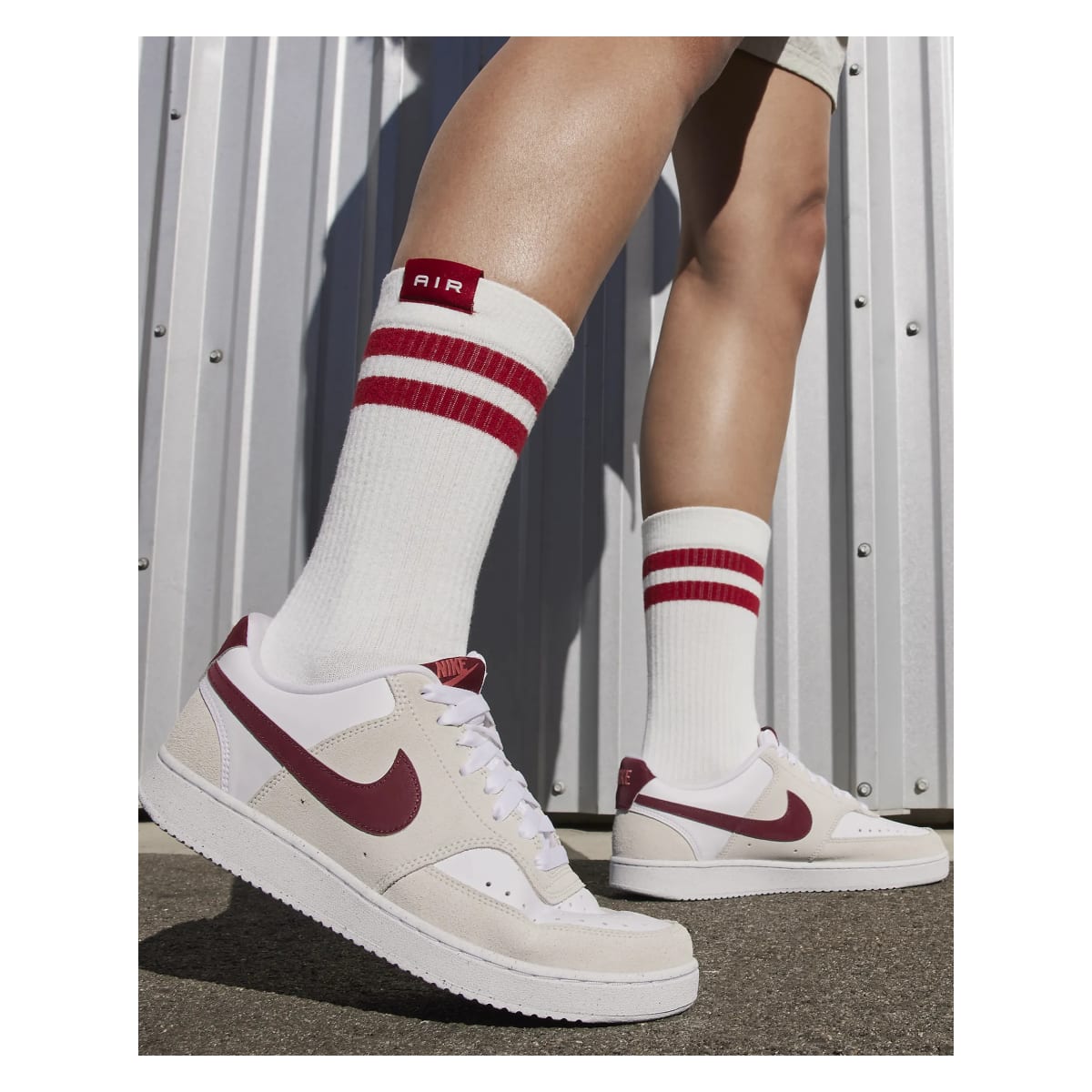 Nike Court Vision Low Wmns "Adobe"