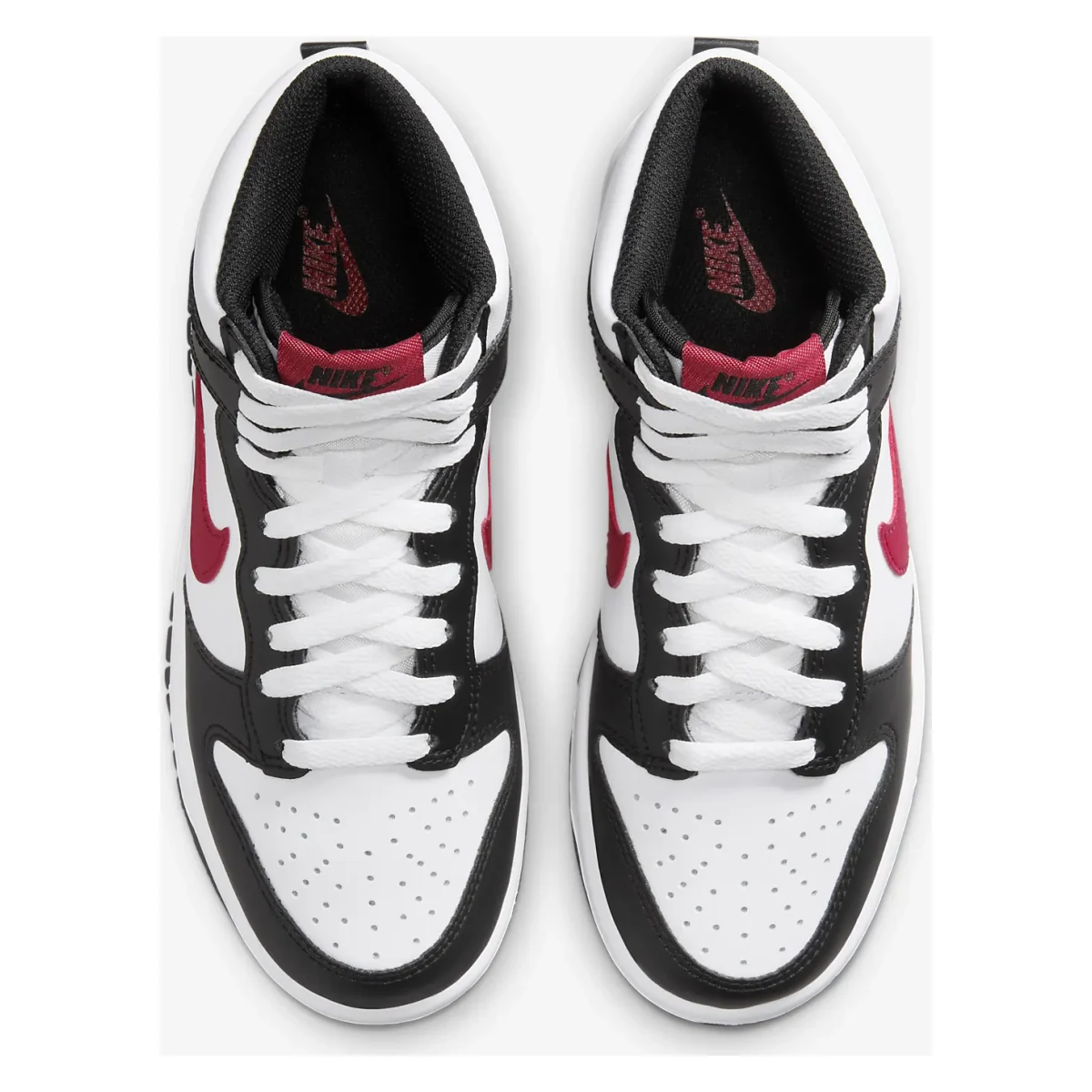Nike Dunk High GS "Black Gym Red"