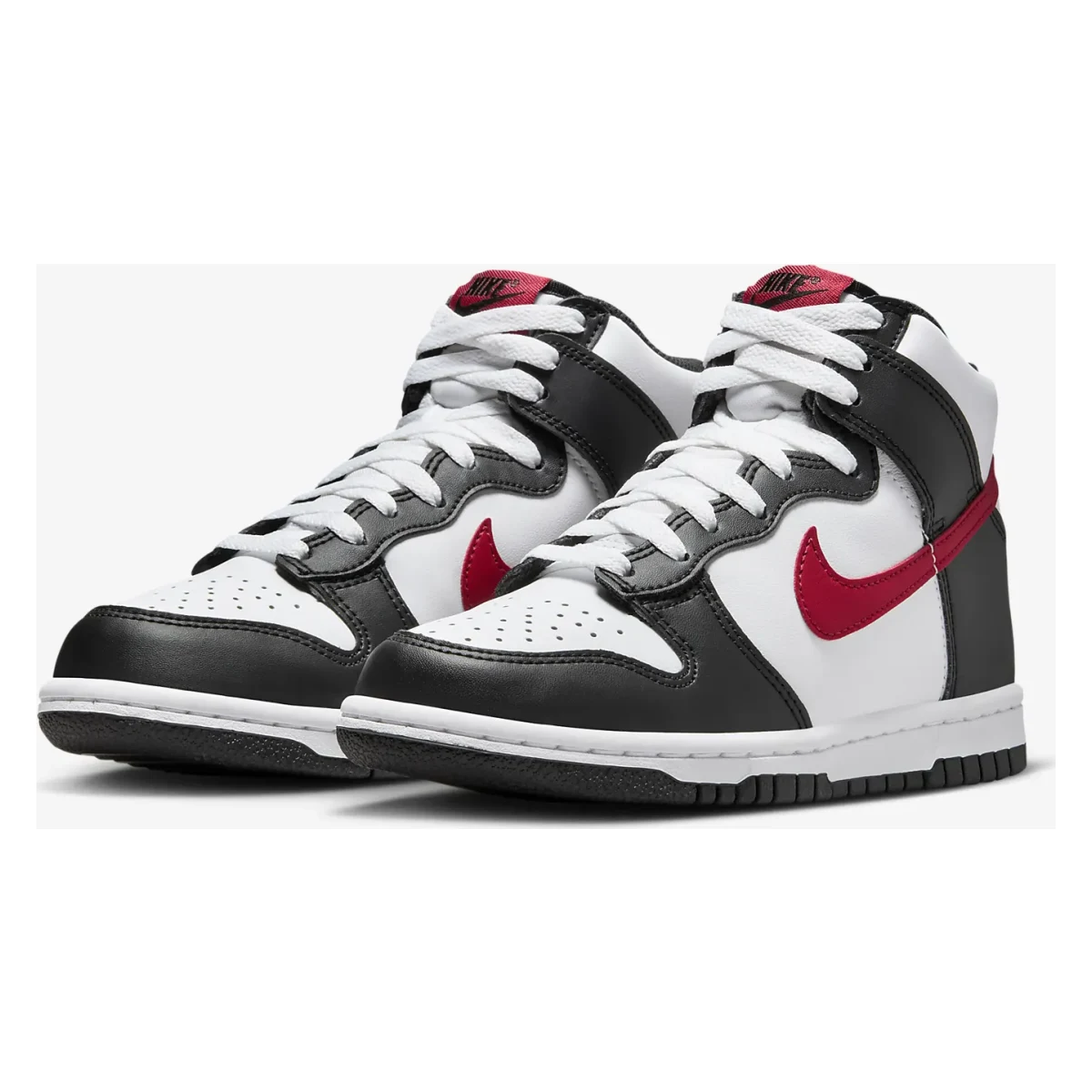 Nike Dunk High GS "Black Gym Red"