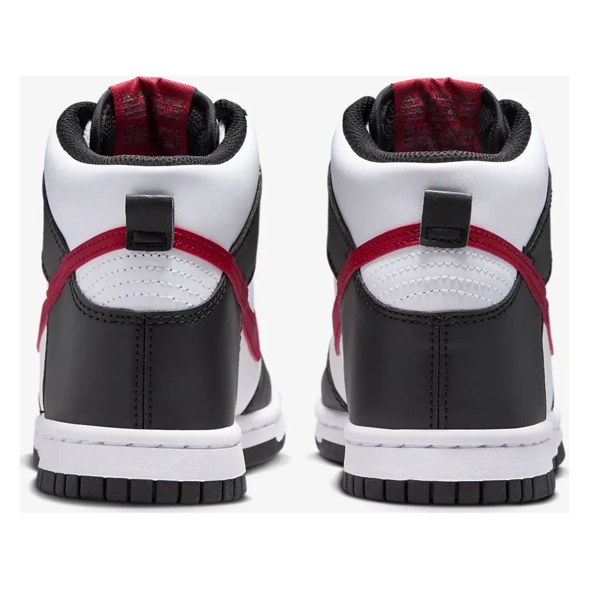 Nike Dunk High GS "Black Gym Red"
