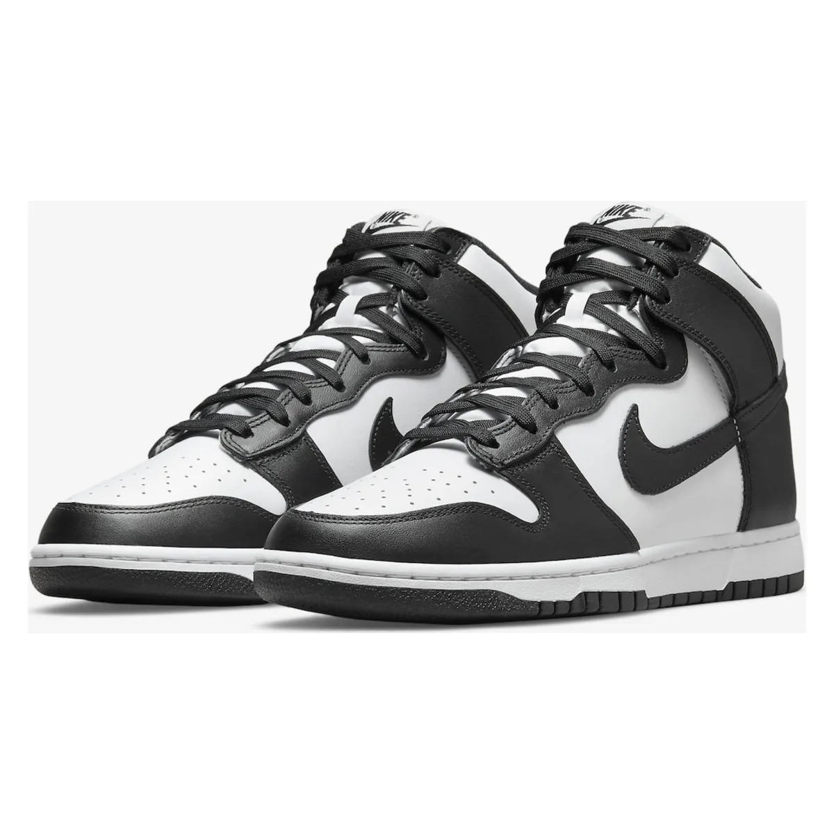 Nike Dunk High Retro "Black White"