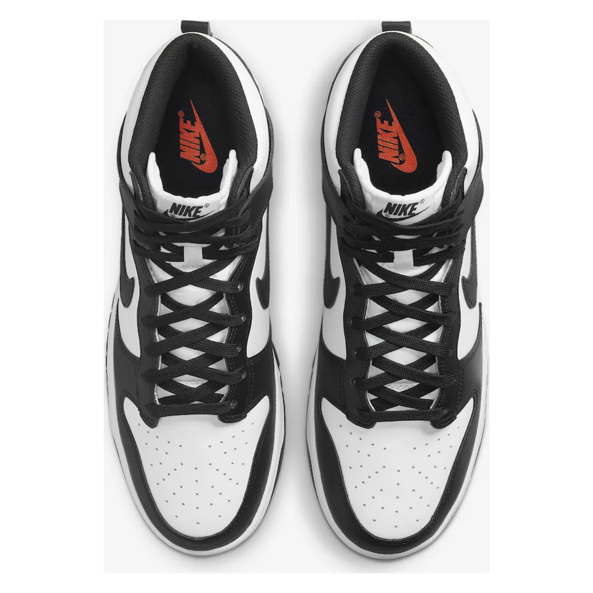 Nike Dunk High Retro "Black White"