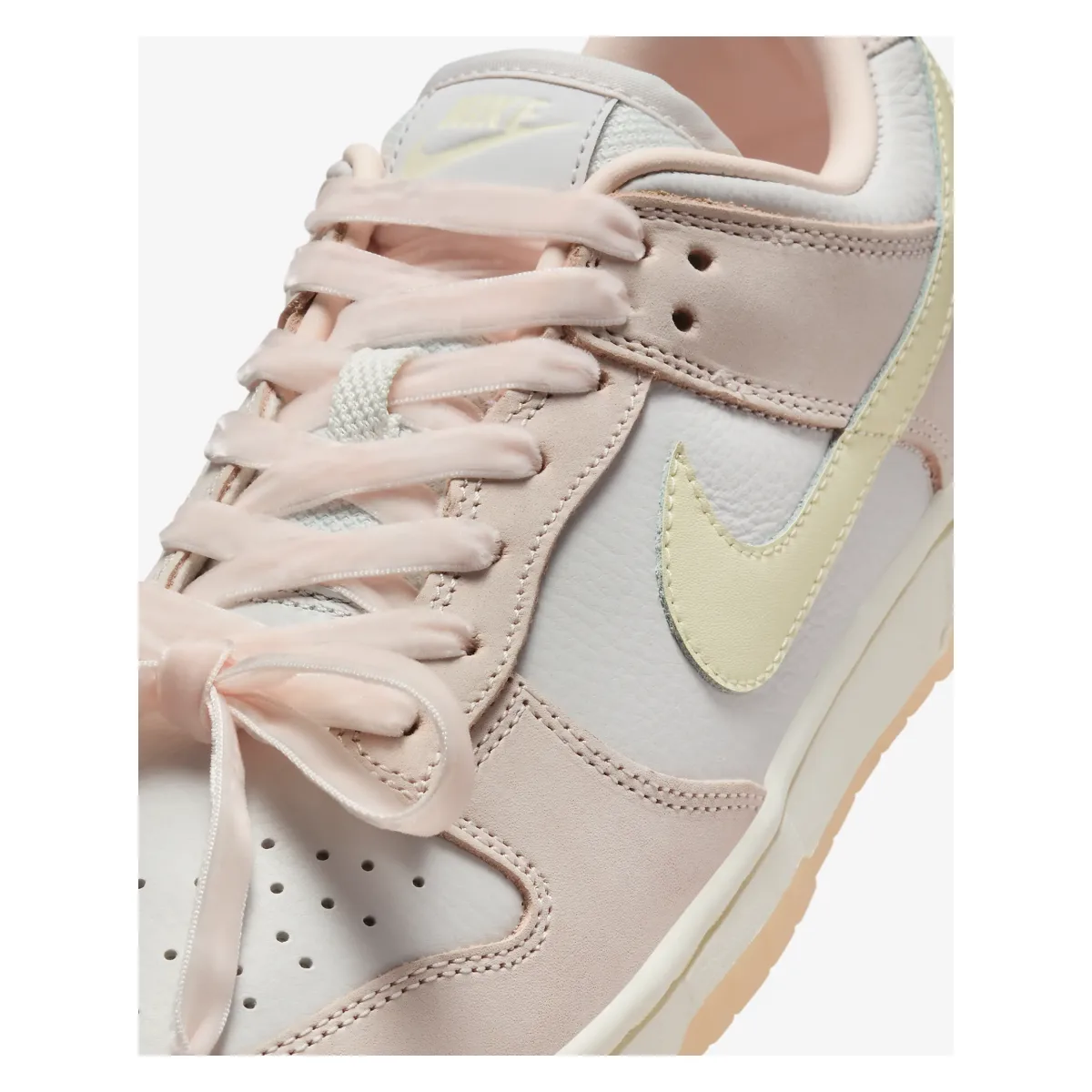 Nike Dunk Low Premium "Pink Ribbon Laces"