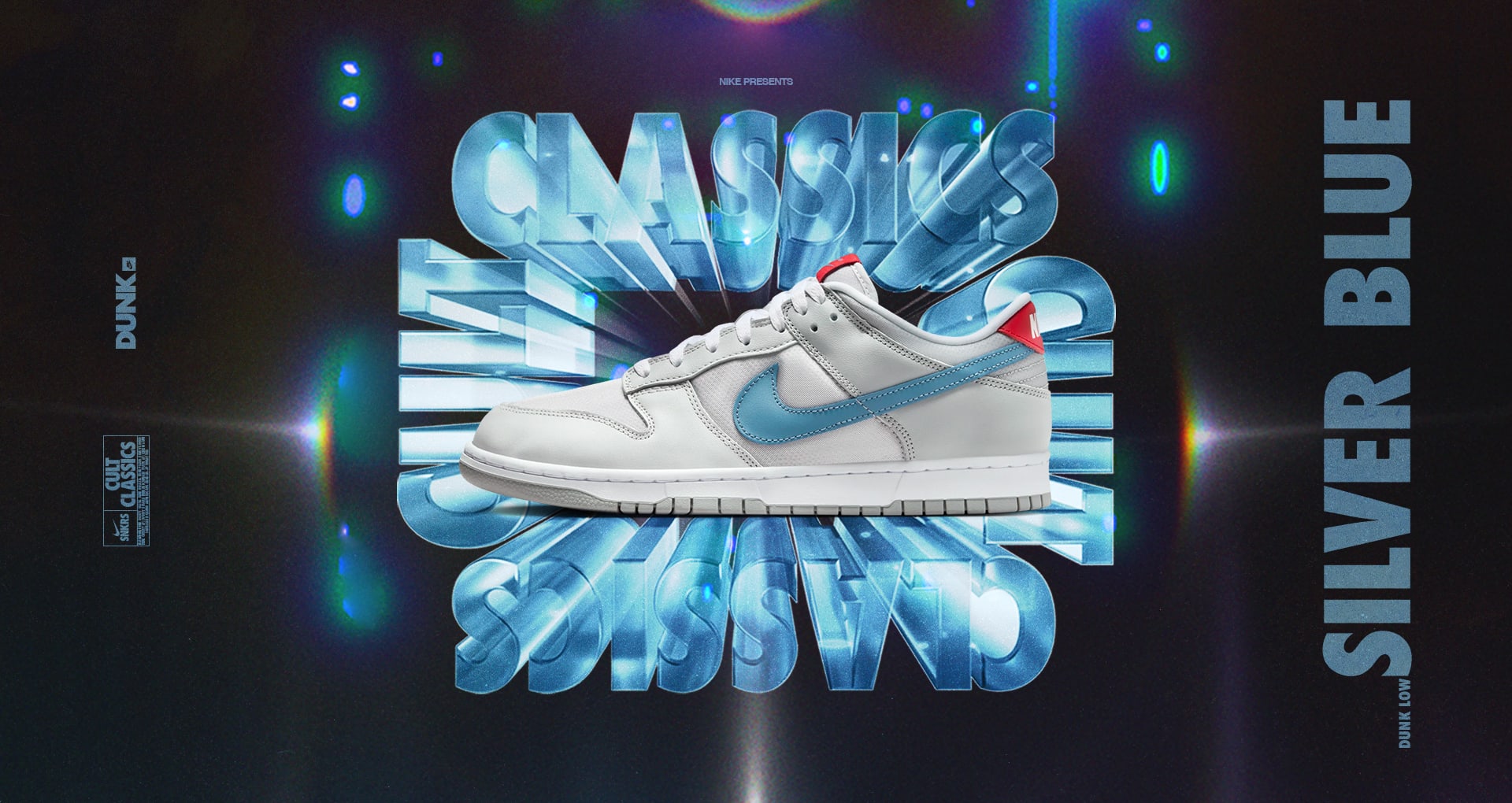 Nike Dunk Low QS "Silver Blue"