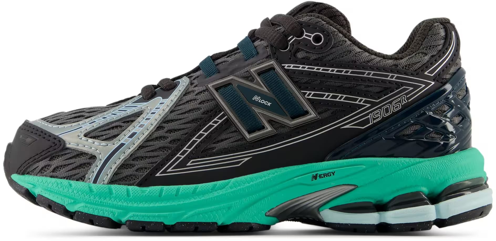 New Balance 1906 Lace PS "Black Metallic Deep End"