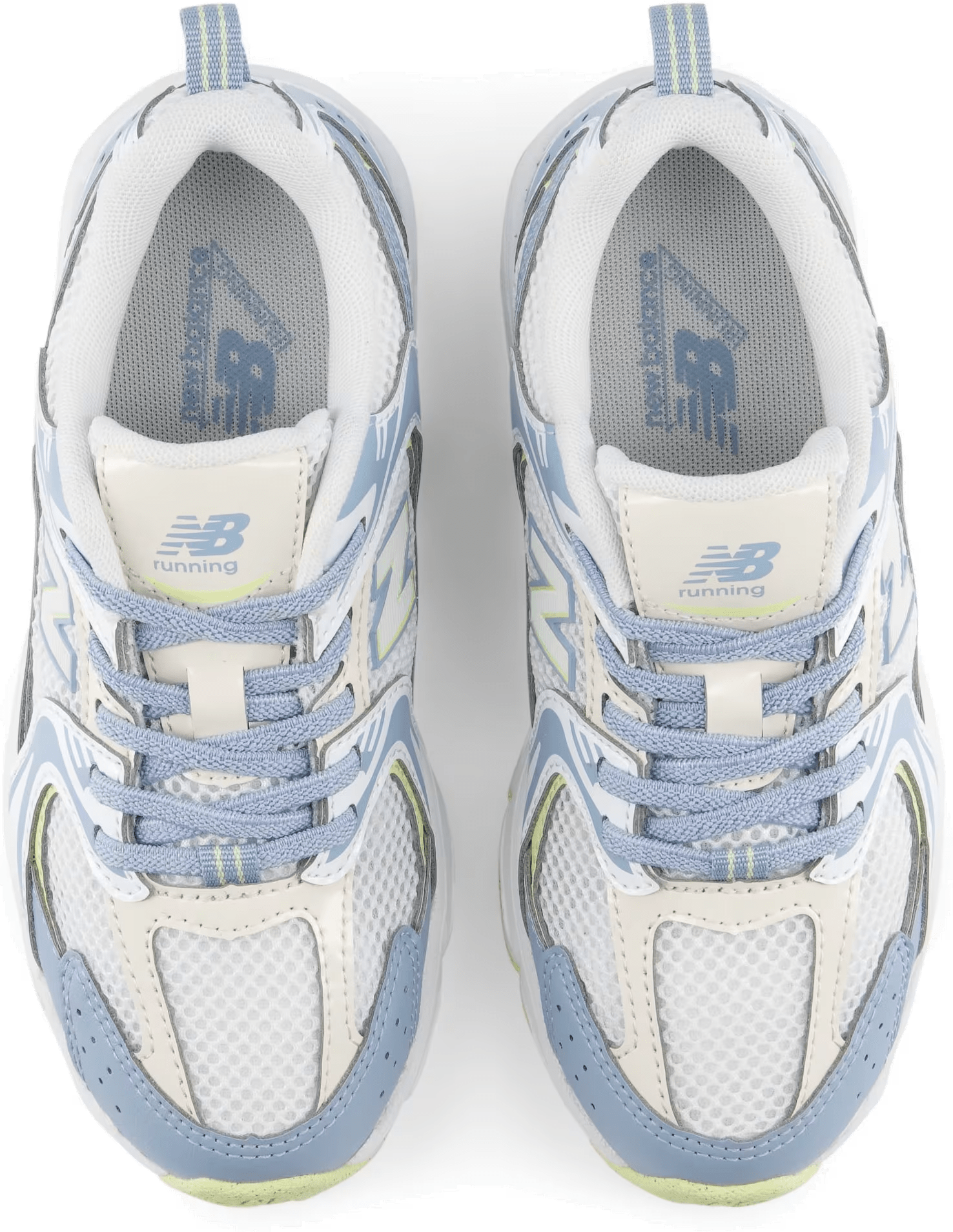 New Balance 530 Bungee Lace PS "Light Arctic Grey White"