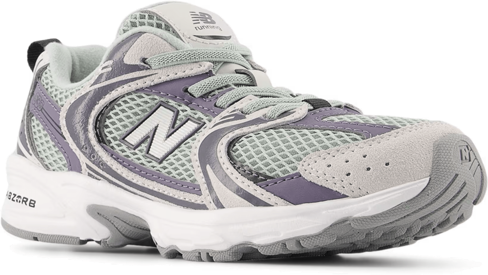 New Balance 530 Bungee Lace PS "Neptune Grey"