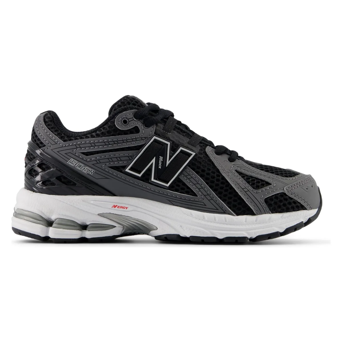 New Balance 1906R Black Team Red Castlerock (PS)
