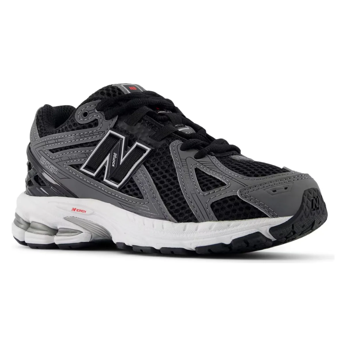 New Balance 1906R Black Team Red Castlerock (PS)