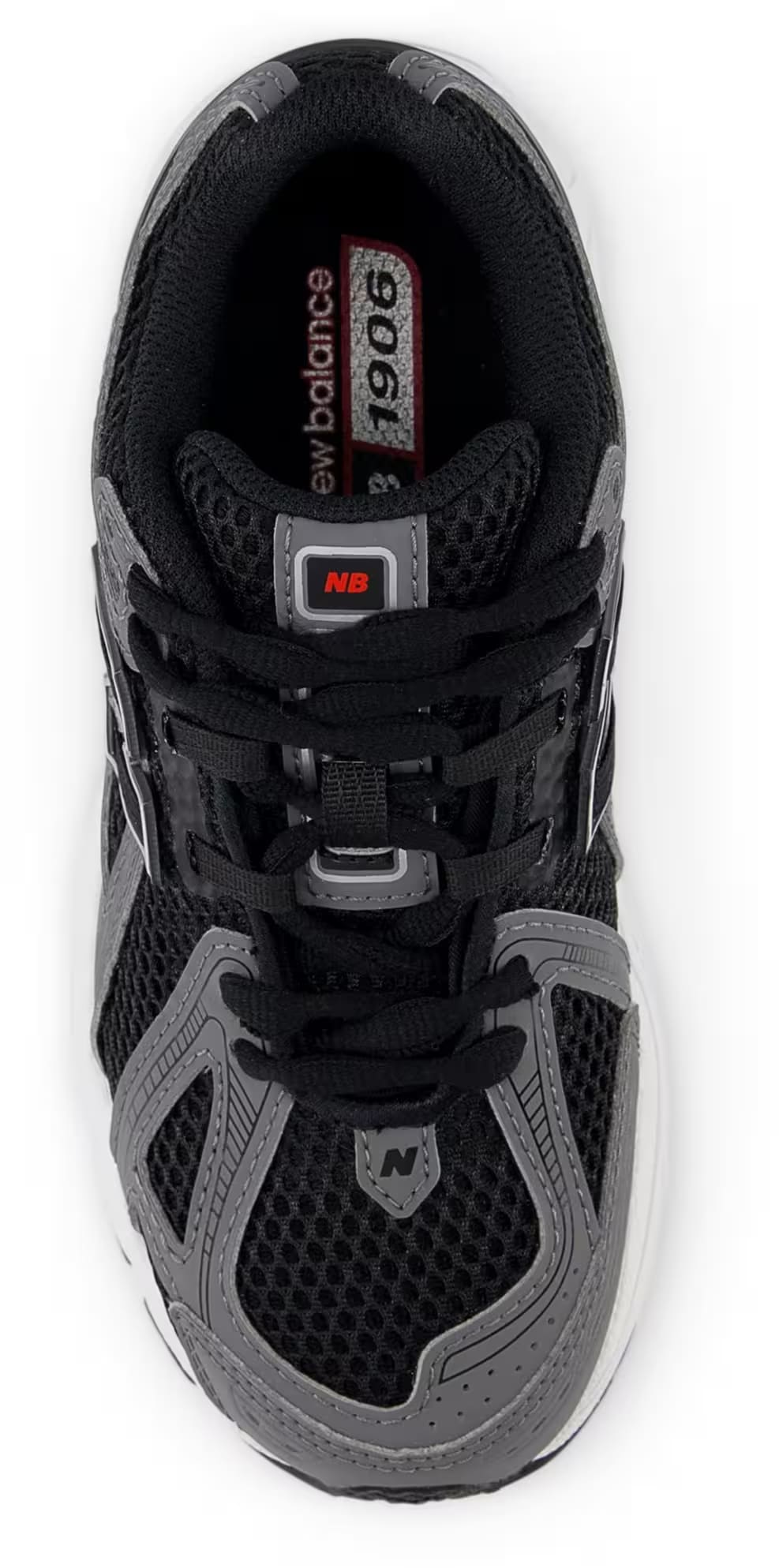 New Balance 1906R Black Team Red Castlerock (PS)