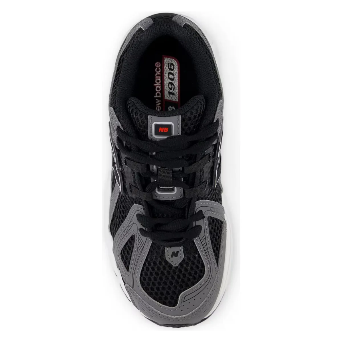 New Balance 1906R Black Team Red Castlerock (PS)