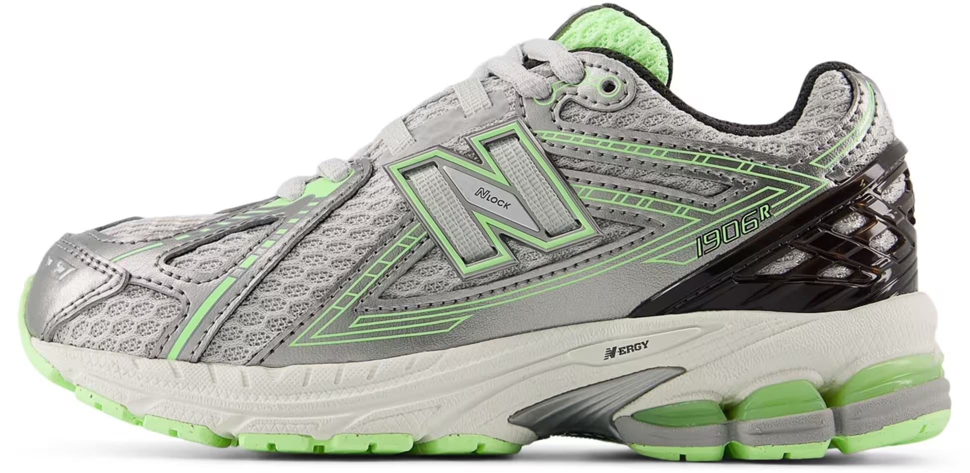 New Balance 1906R Dark Silver Metallic Mint Flash (PS)