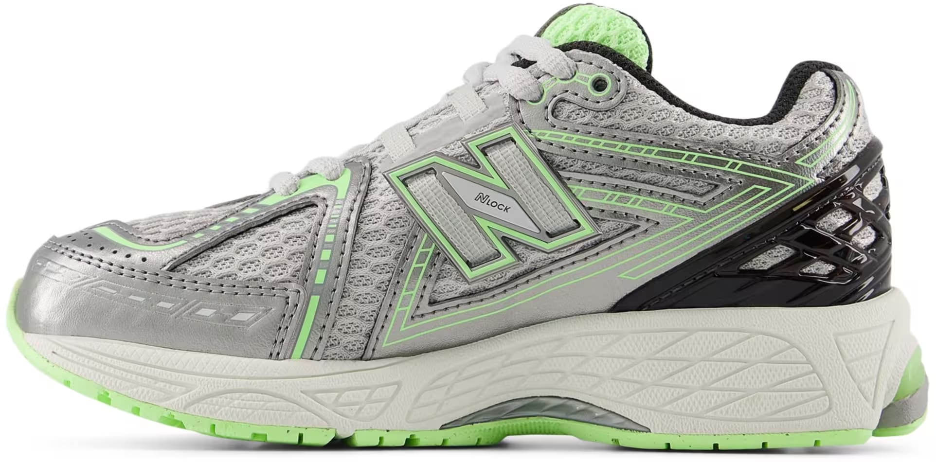 New Balance 1906R Dark Silver Metallic Mint Flash (PS)