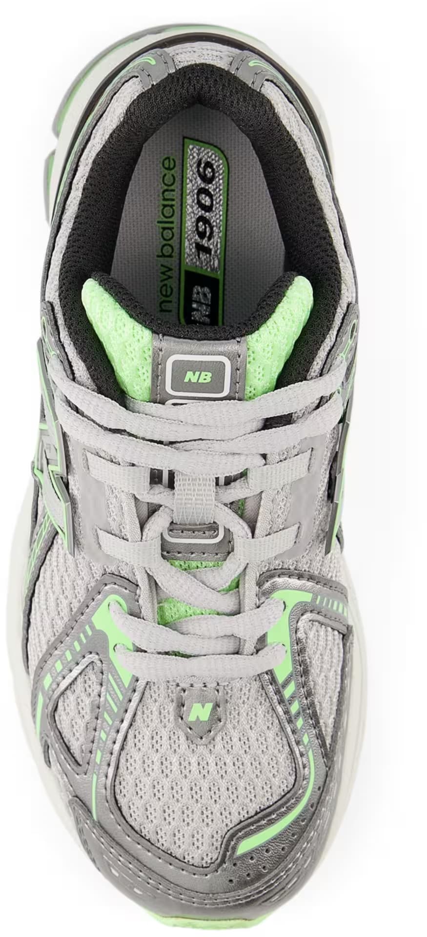 New Balance 1906R Dark Silver Metallic Mint Flash (PS)