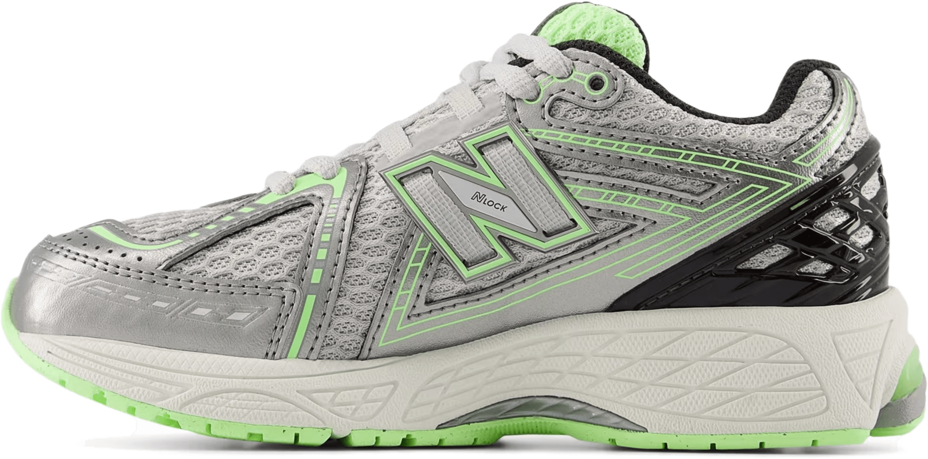 New Balance 1906R Dark Silver Metallic Mint Flash (PS)