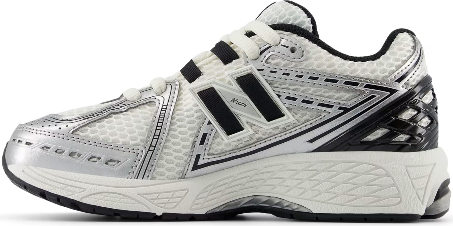New Balance 1906R White Silver Metallic Black (PS)
