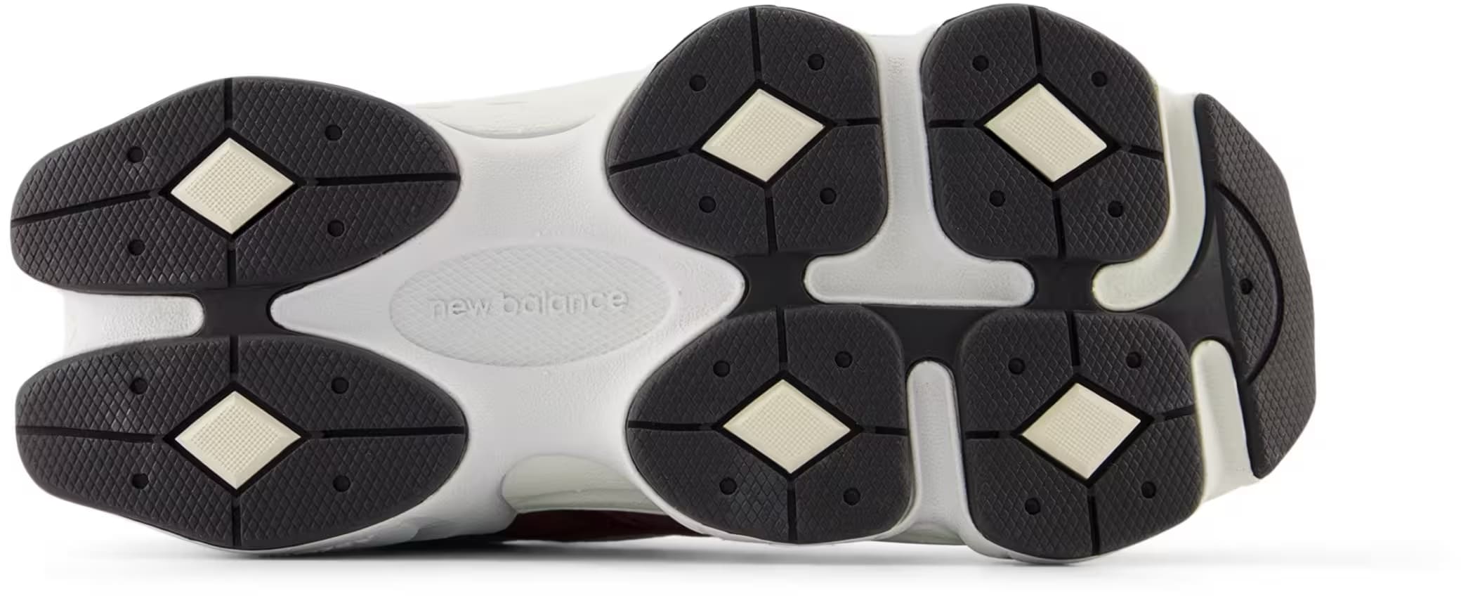 New Balance 9060 LACE PS "Washed Burgundy White"