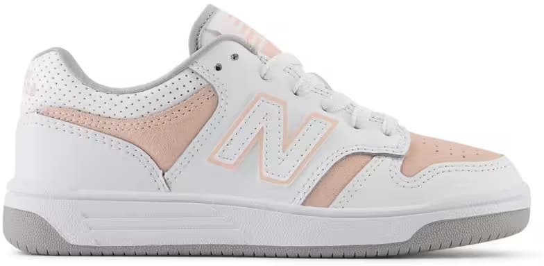 New Balance 480 White Pink Haze (PS)