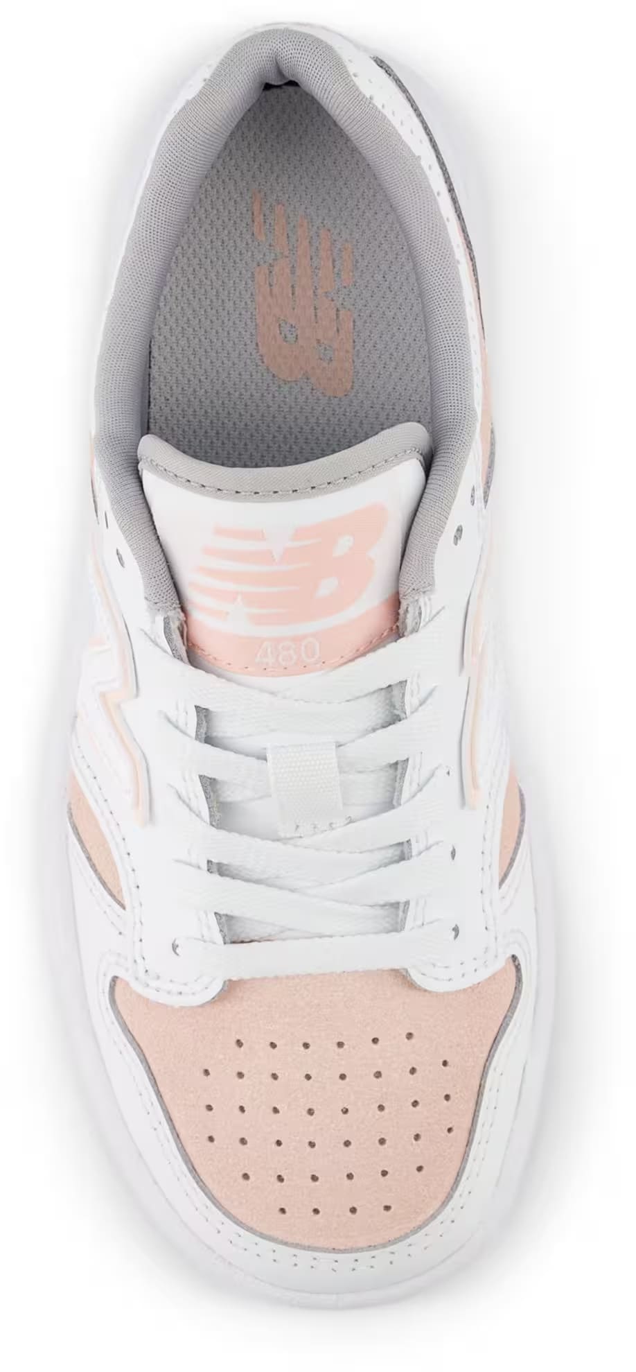 New Balance 480 White Pink Haze (PS)