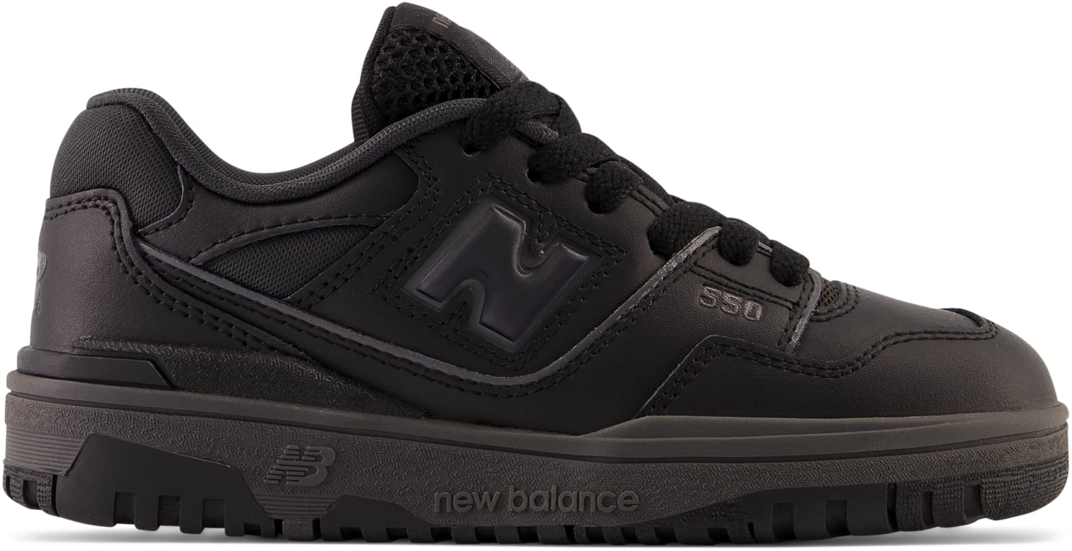 New Balance 550 Triple Black (PS)