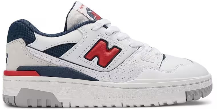 New Balance 550 White True Red (PS)