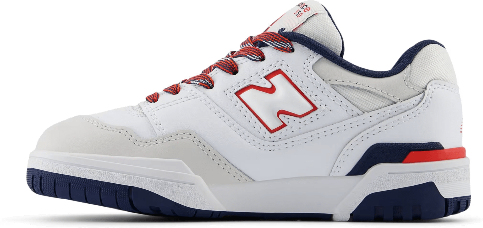 New Balance 550 White True Red Navy (PS)