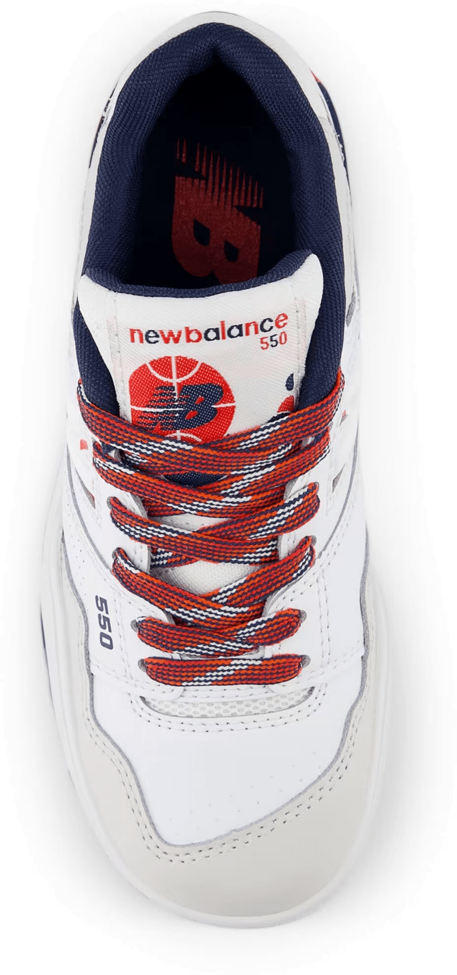 New Balance 550 White True Red Navy (PS)