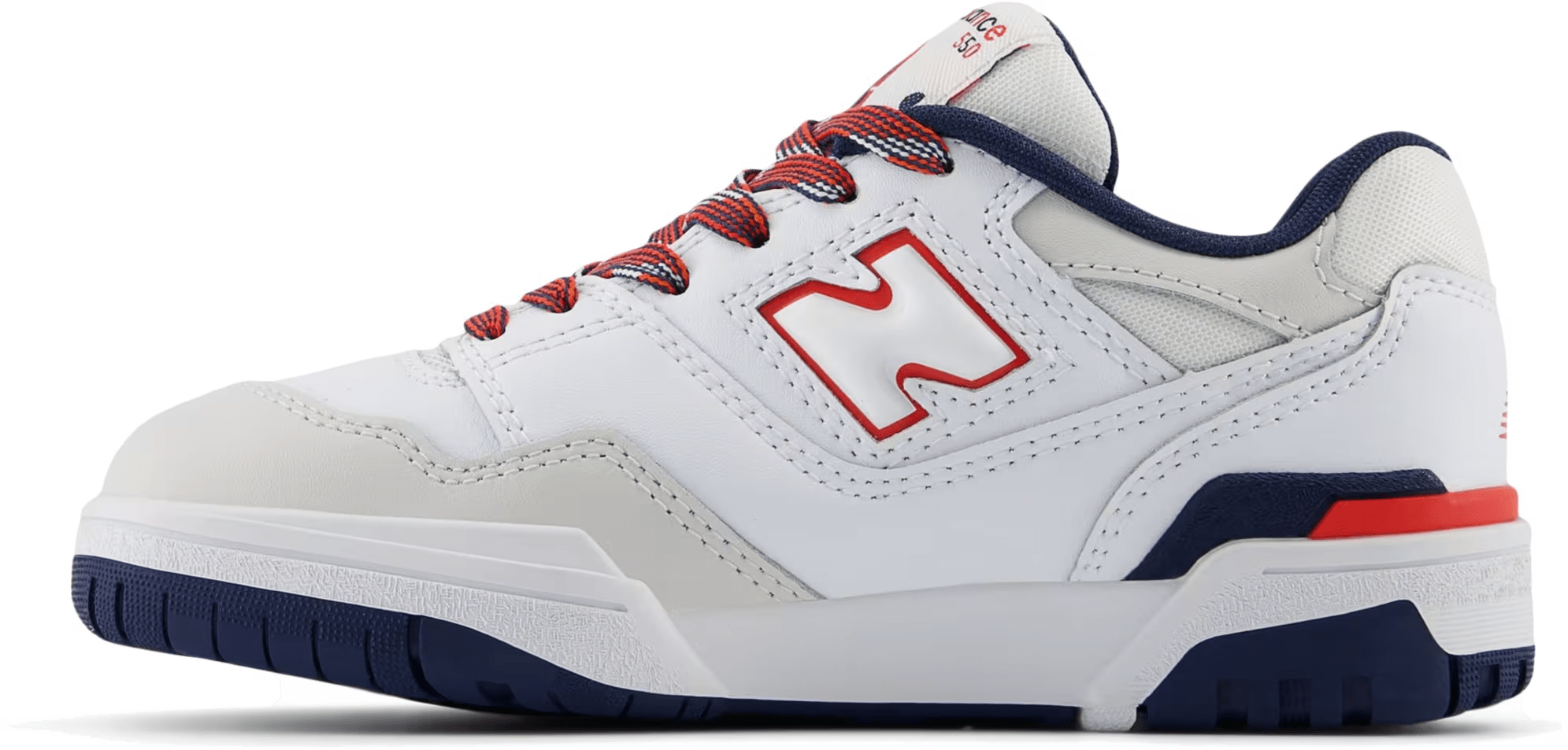 New Balance 550 White True Red Navy (PS)