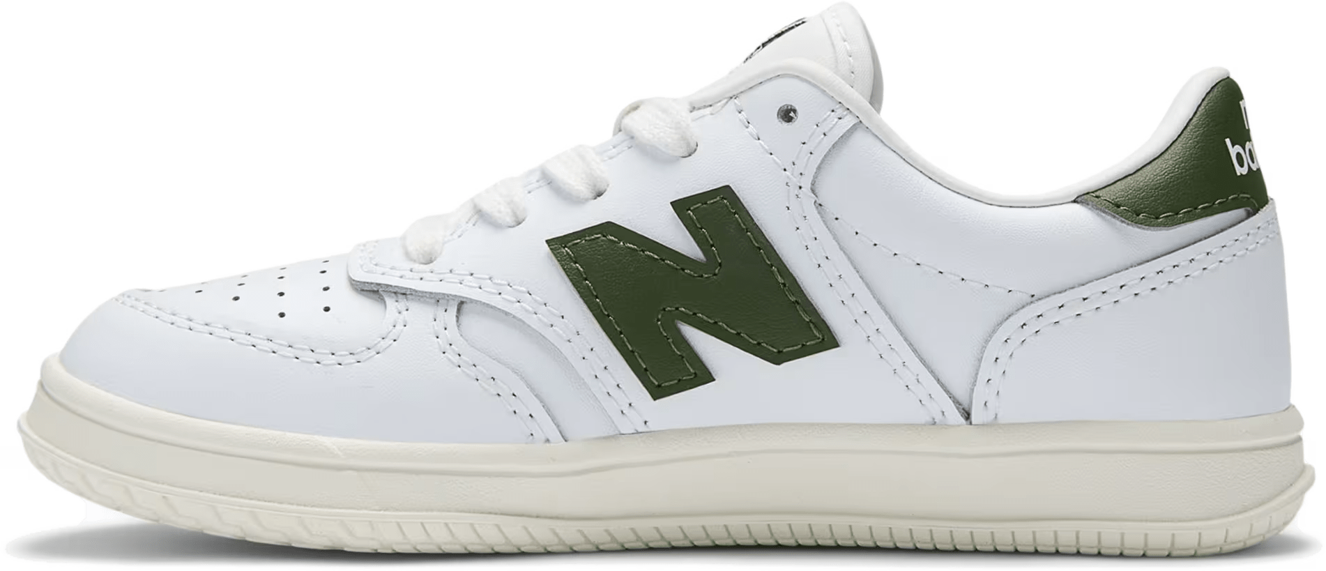 New Balance T500 Lace Dark Alpine Green White (PS)