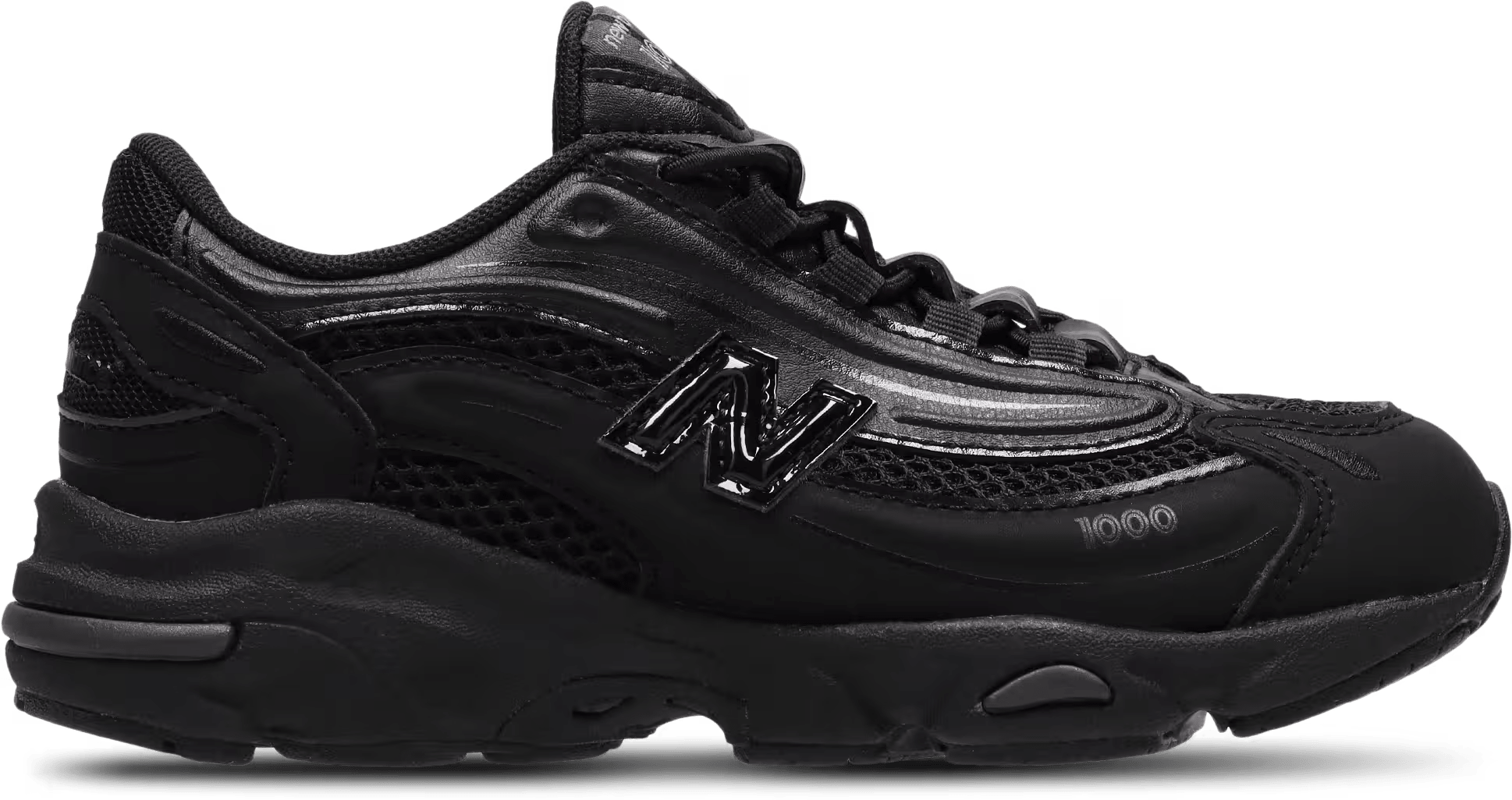 New Balance 1000 PS Bungee Lace "Black Cement"