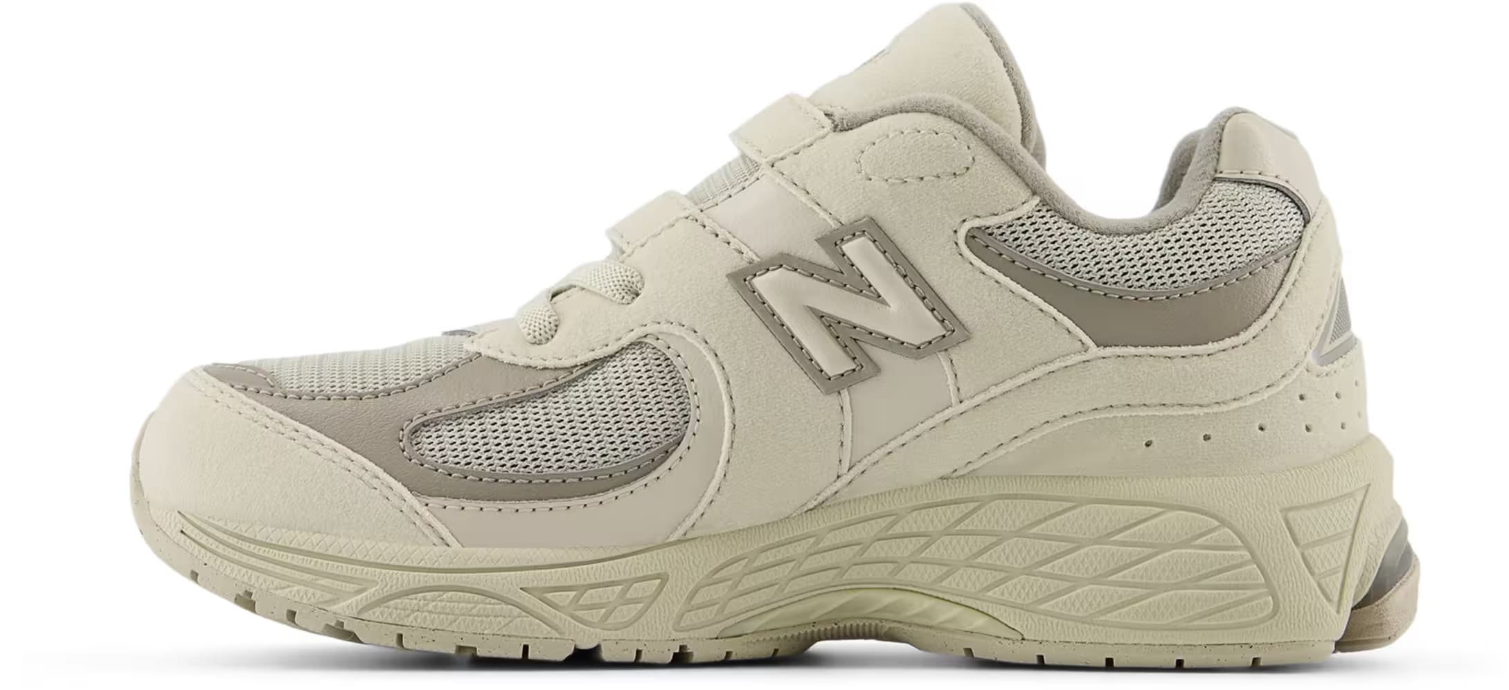 New Balance 2002R Hook and Loop Timberwolf Arid Stone (PS)