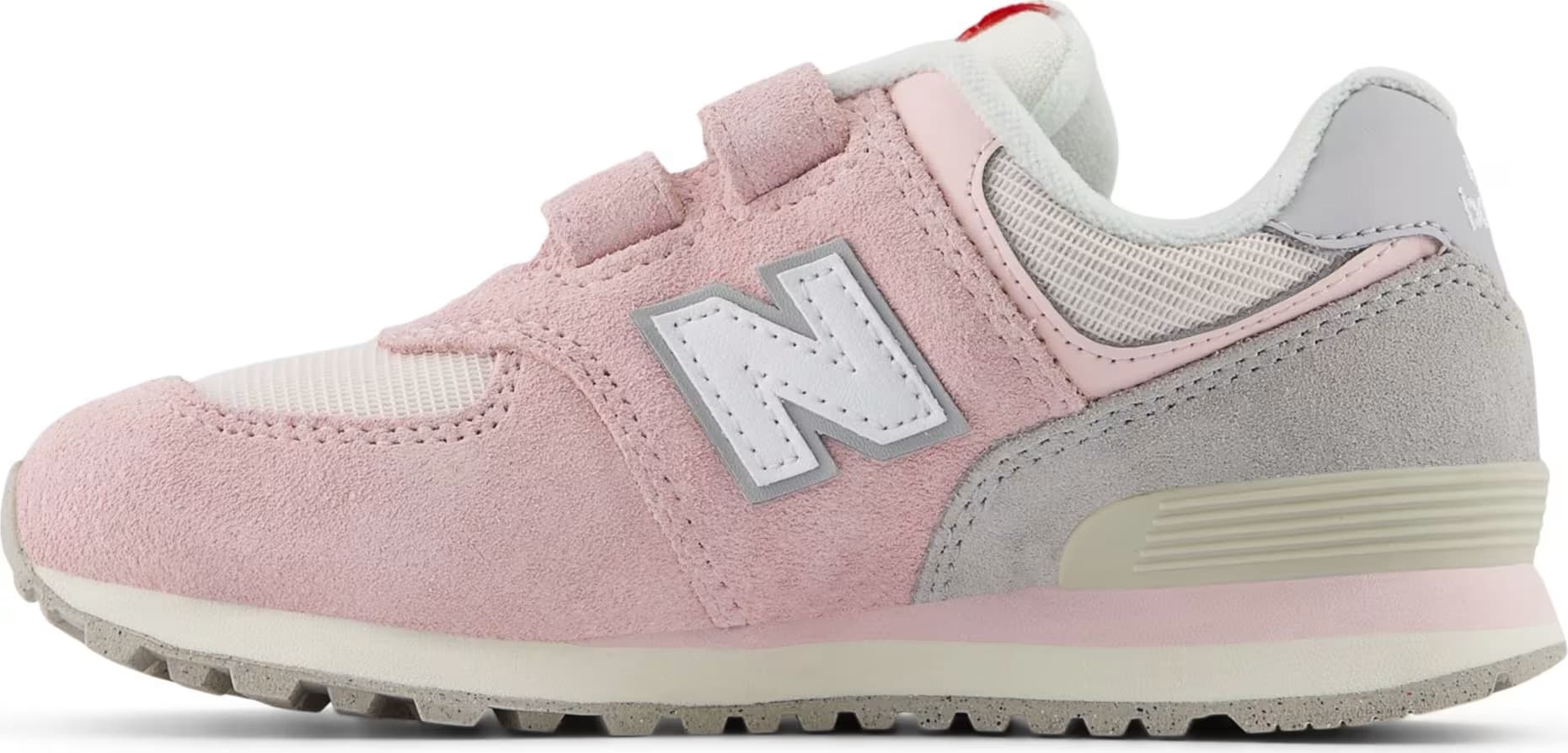 New Balance 574 Hook and Loop Rose (PS)