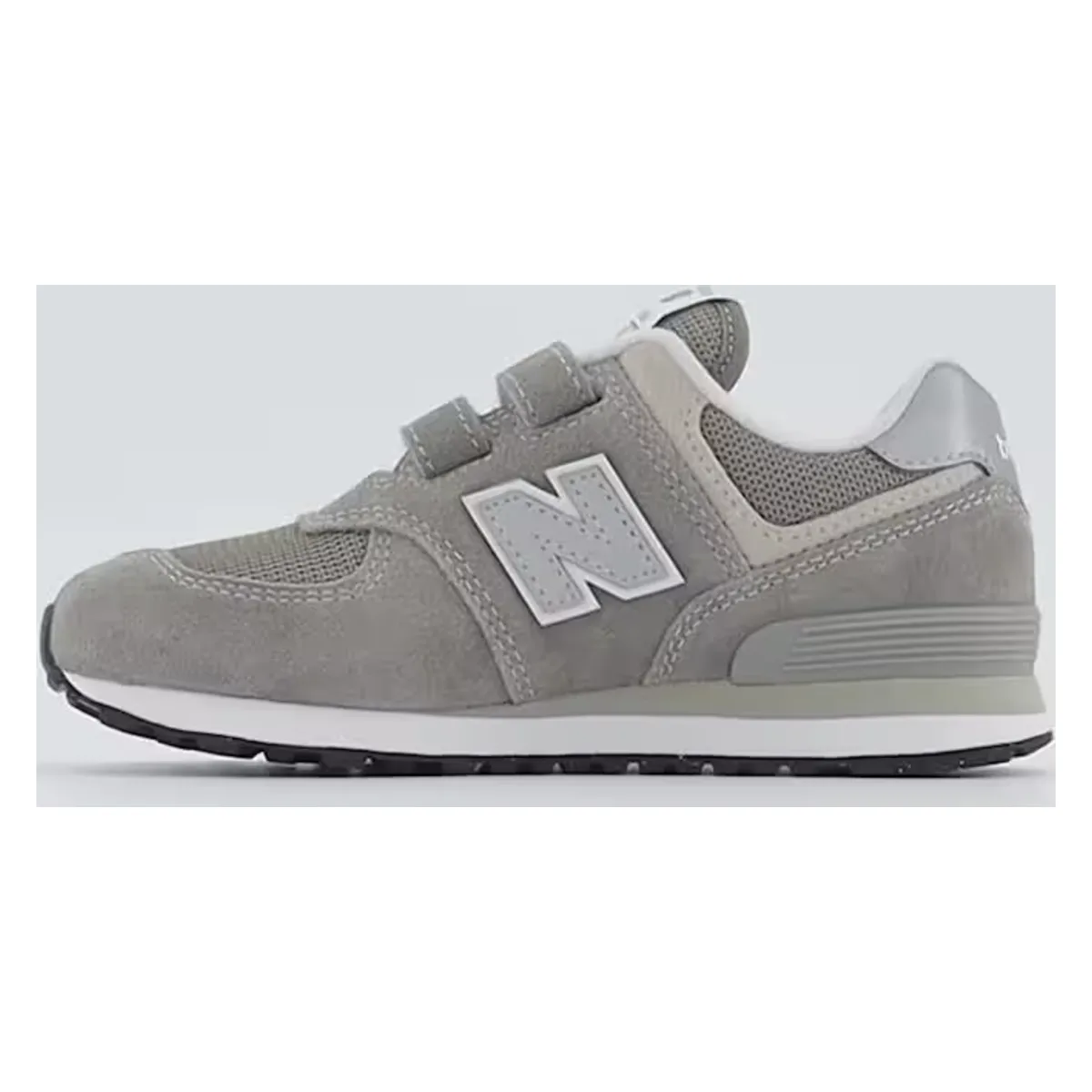 New Balance 574 Core Hook and Loop Grey White (PS)