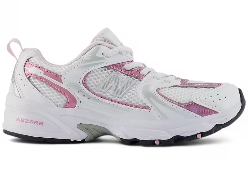 New Balance 530 White Pink Sugar Silver Metallic (PS)