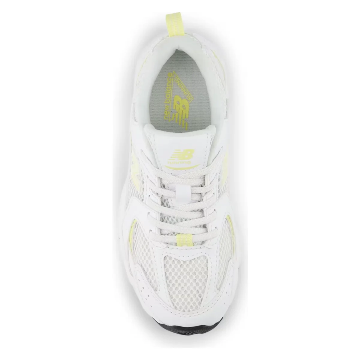 New Balance 530 Bungee Lace White Lemon (PS)