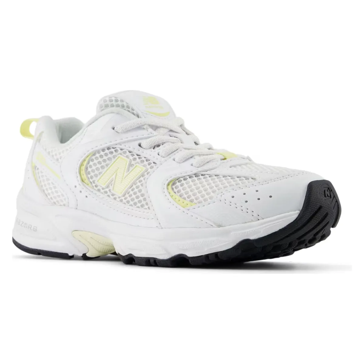 New Balance 530 Bungee Lace White Lemon (PS)