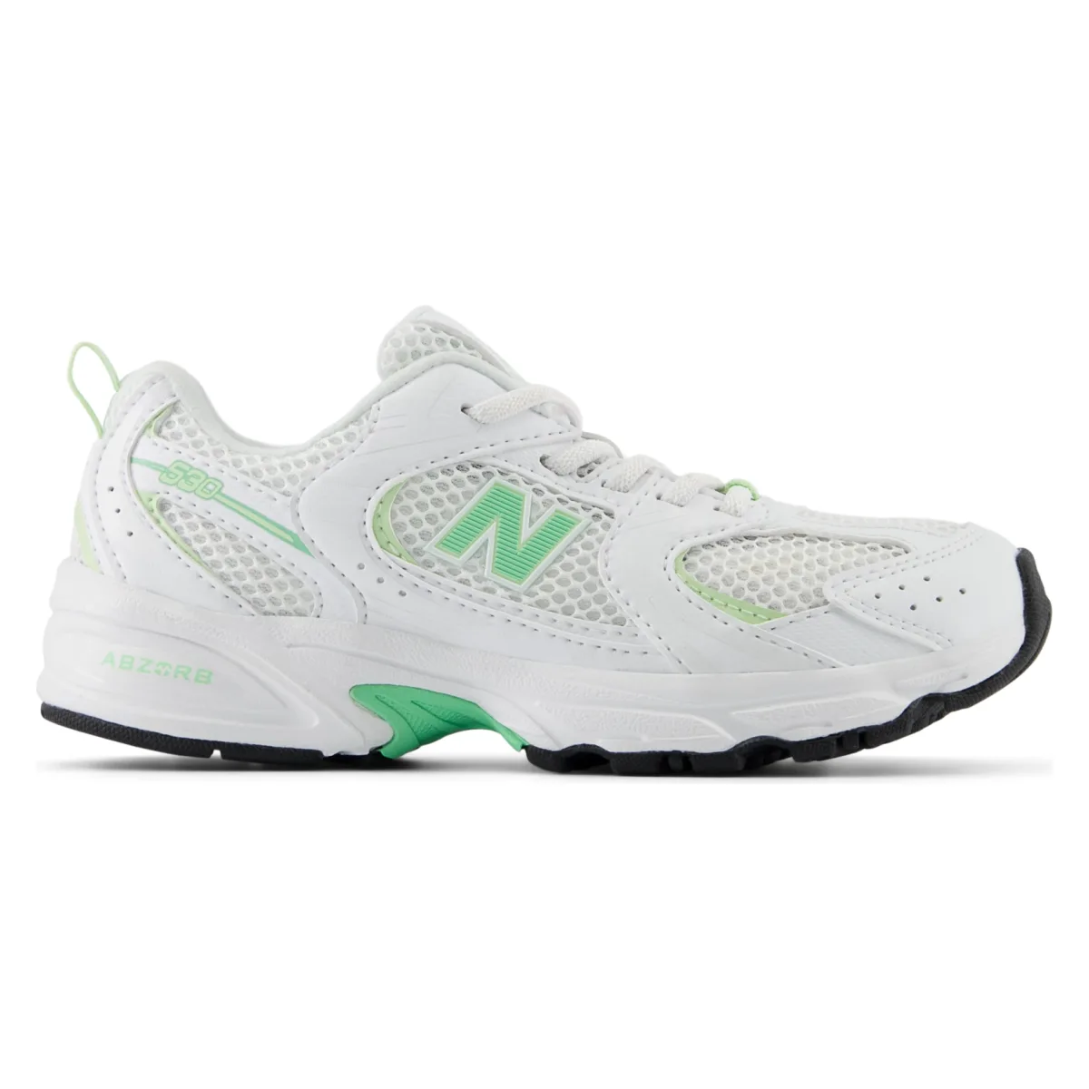 New Balance 530 Bungee Lace White Melon Water (PS)