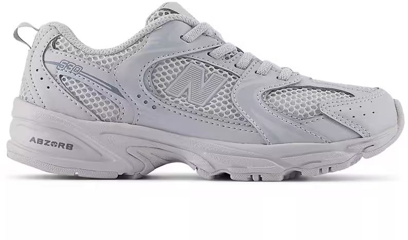 New Balance 530 Bungee Lace Pearl Grey Steel (PS)