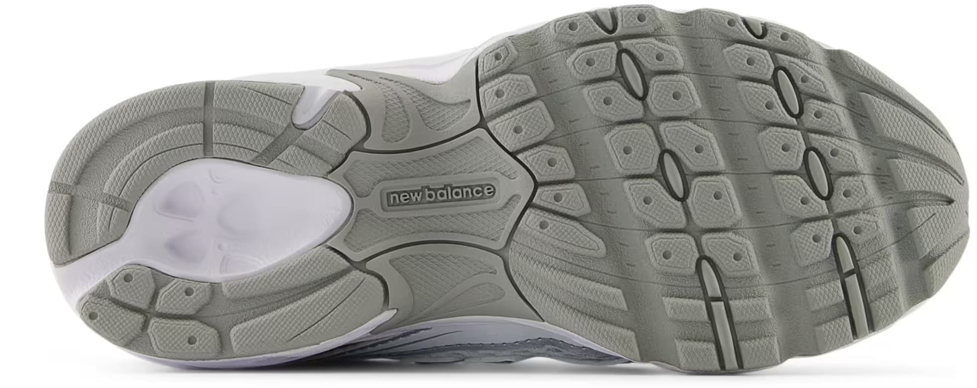 New Balance 740 Bungee Lace White Silver Metallic(PS)