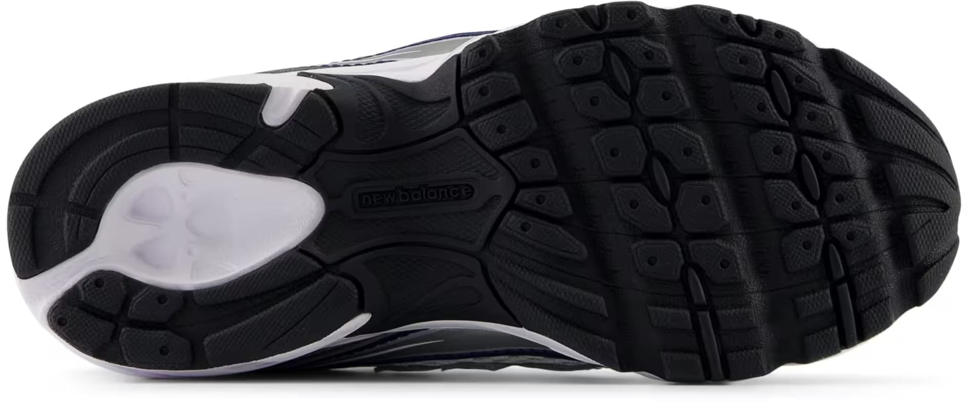 New Balance 740 Bungee Lace White Metallic Silver Navy (PS)