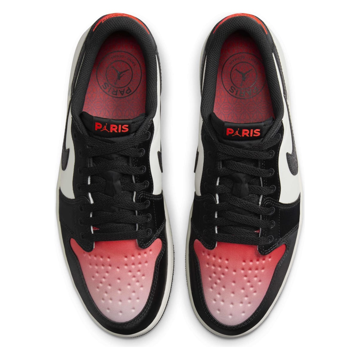 Paris Saint-Germain x Air Jordan 1 Retro Low OG "Sail Off Noir"