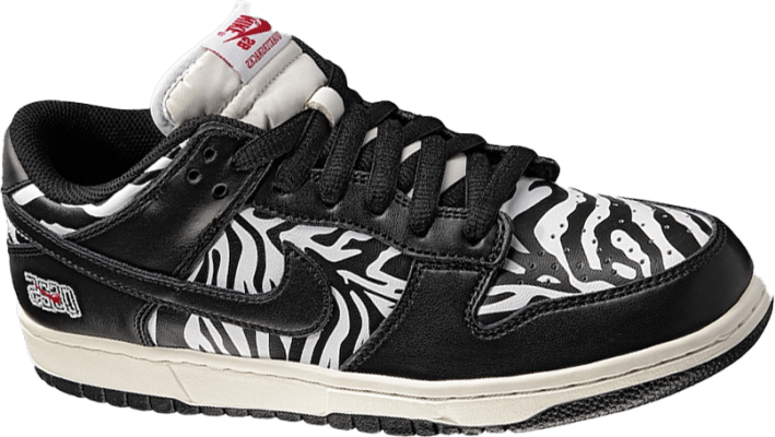 Quartersnacks x Nike SB Dunk Low "Zebra"