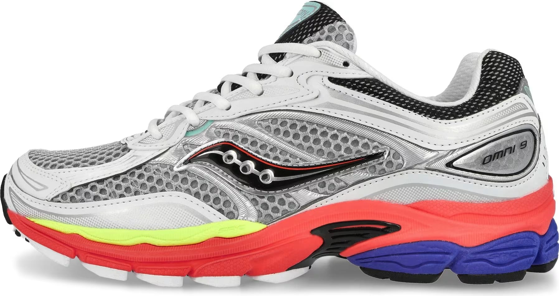 Saucony Progrid OMNI 9 "White Vivid Red"