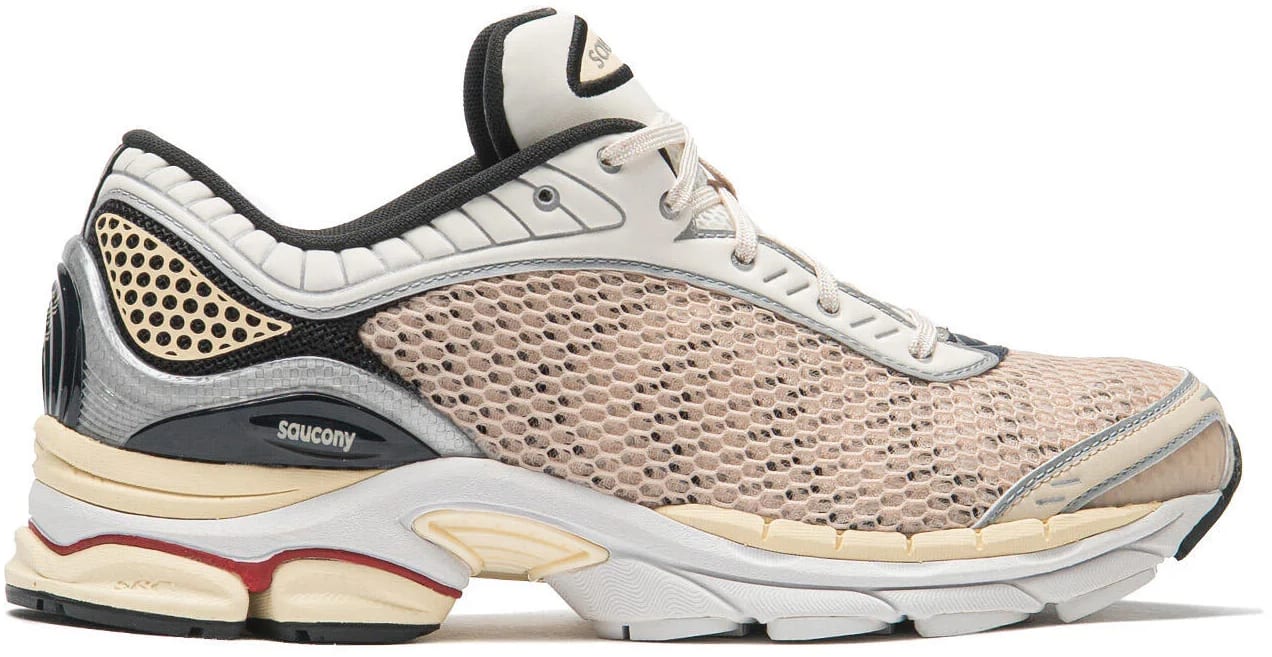 Highsnobiety x Saucony Pro Grid Paramount "Oatmeal & Black"